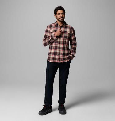 Chemise Flanelle Extensible Flare Gun Homme, Color: Ancient Fossil, Dispersed Plaid, image 18