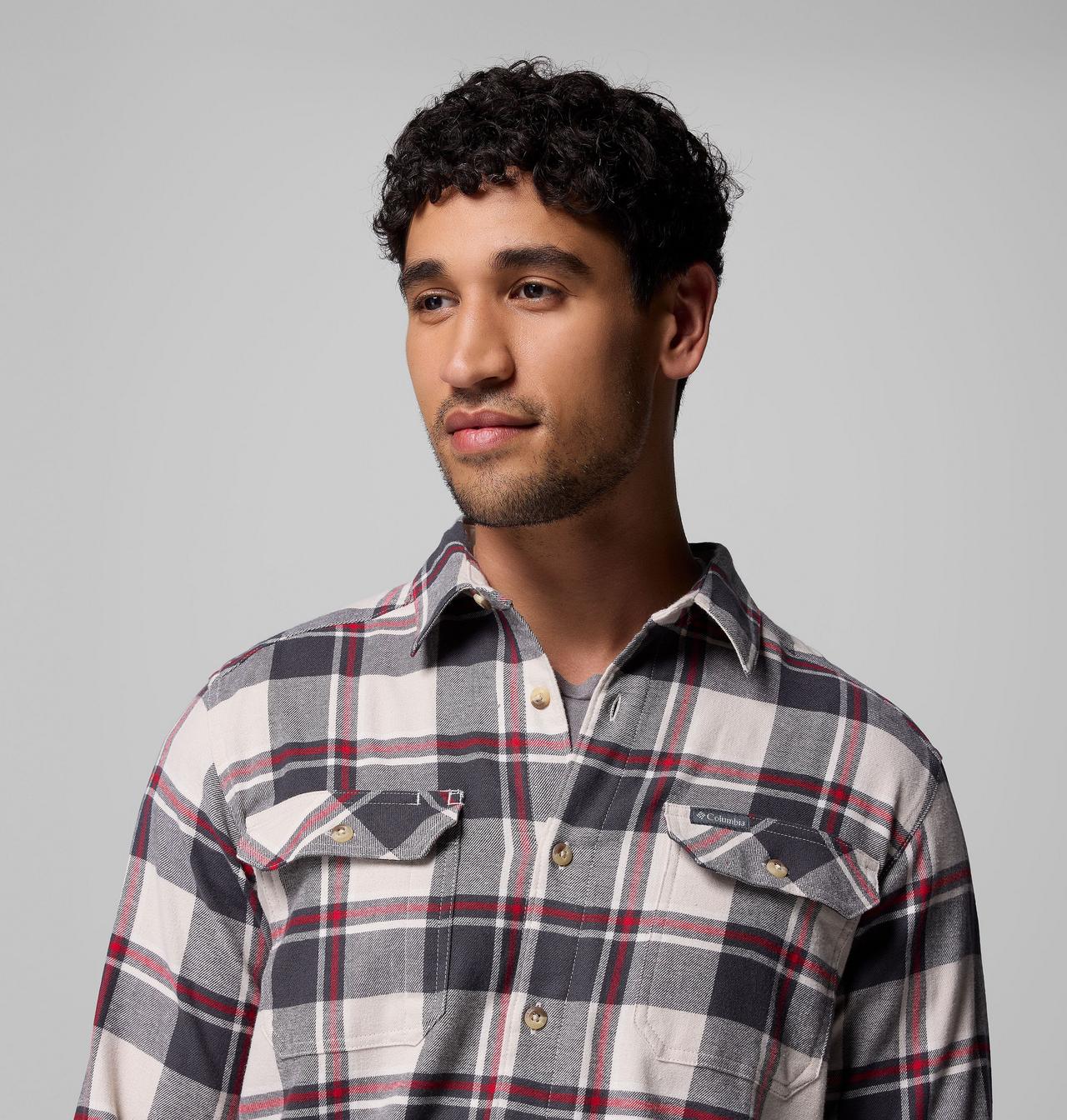 Chemise en flanelle extensible Flare Gun pour homme 6