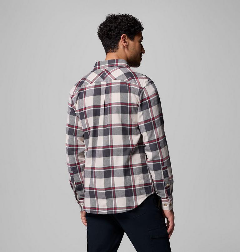 Chemise Flanelle Extensible Flare Gun Homme, Color: Dark Stone Trails Edge Plaid, image 3