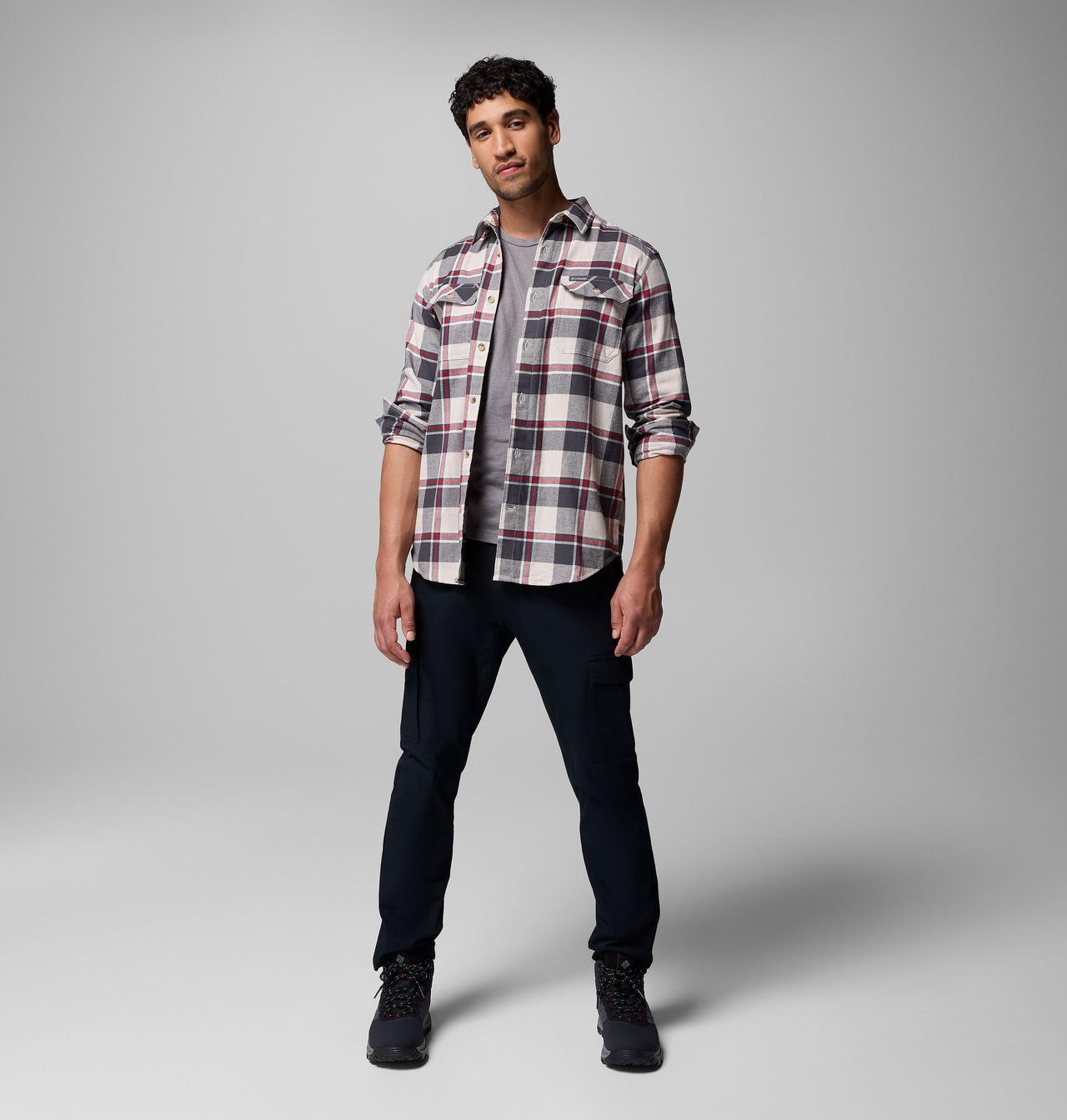 Chemise en flanelle extensible Flare Gun pour homme 2