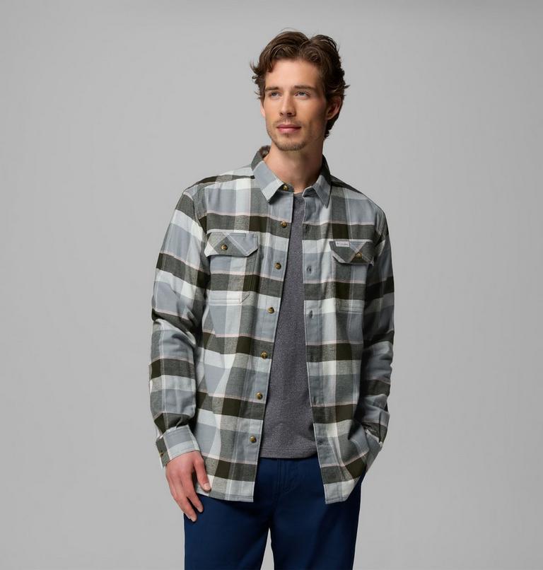 Chemise Flanelle Extensible Flare Gun Homme, Color: Sedona Sage Daytrip, image 5