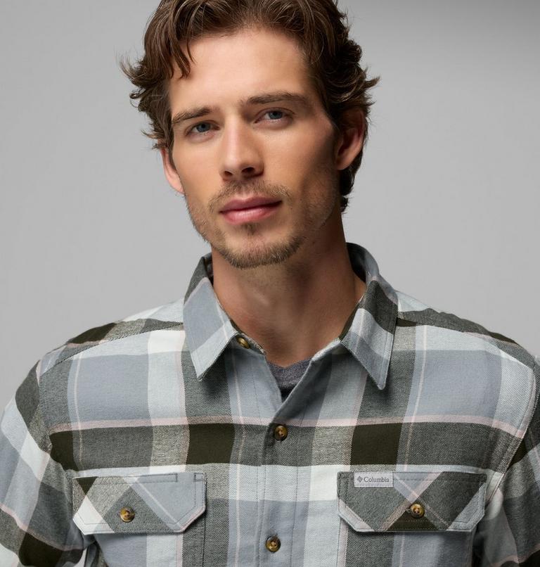 Chemise Flanelle Extensible Flare Gun Homme, Color: Sedona Sage Daytrip, image 6