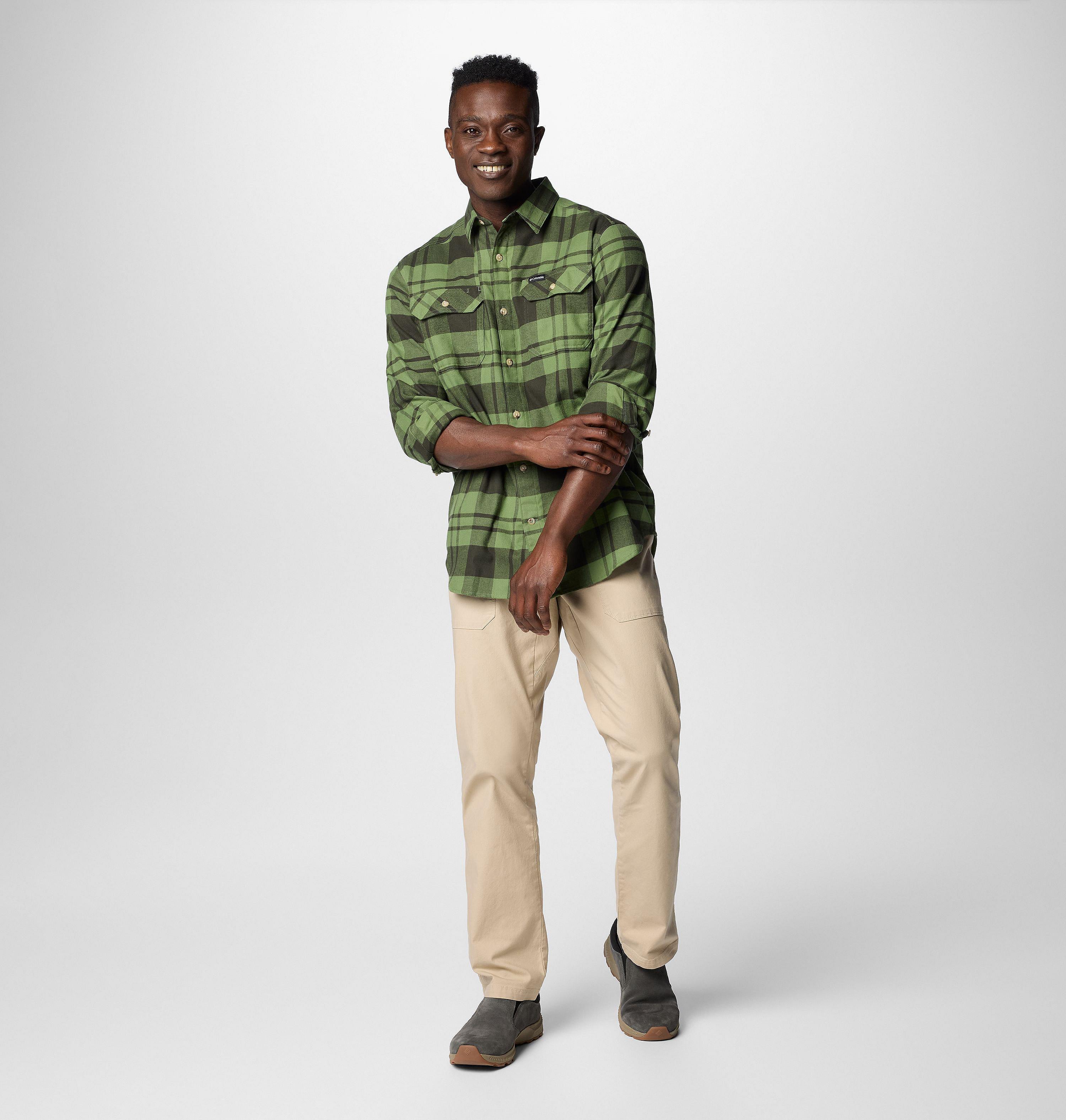Men's Flare Gun Stretch Flannel Shirt 3
