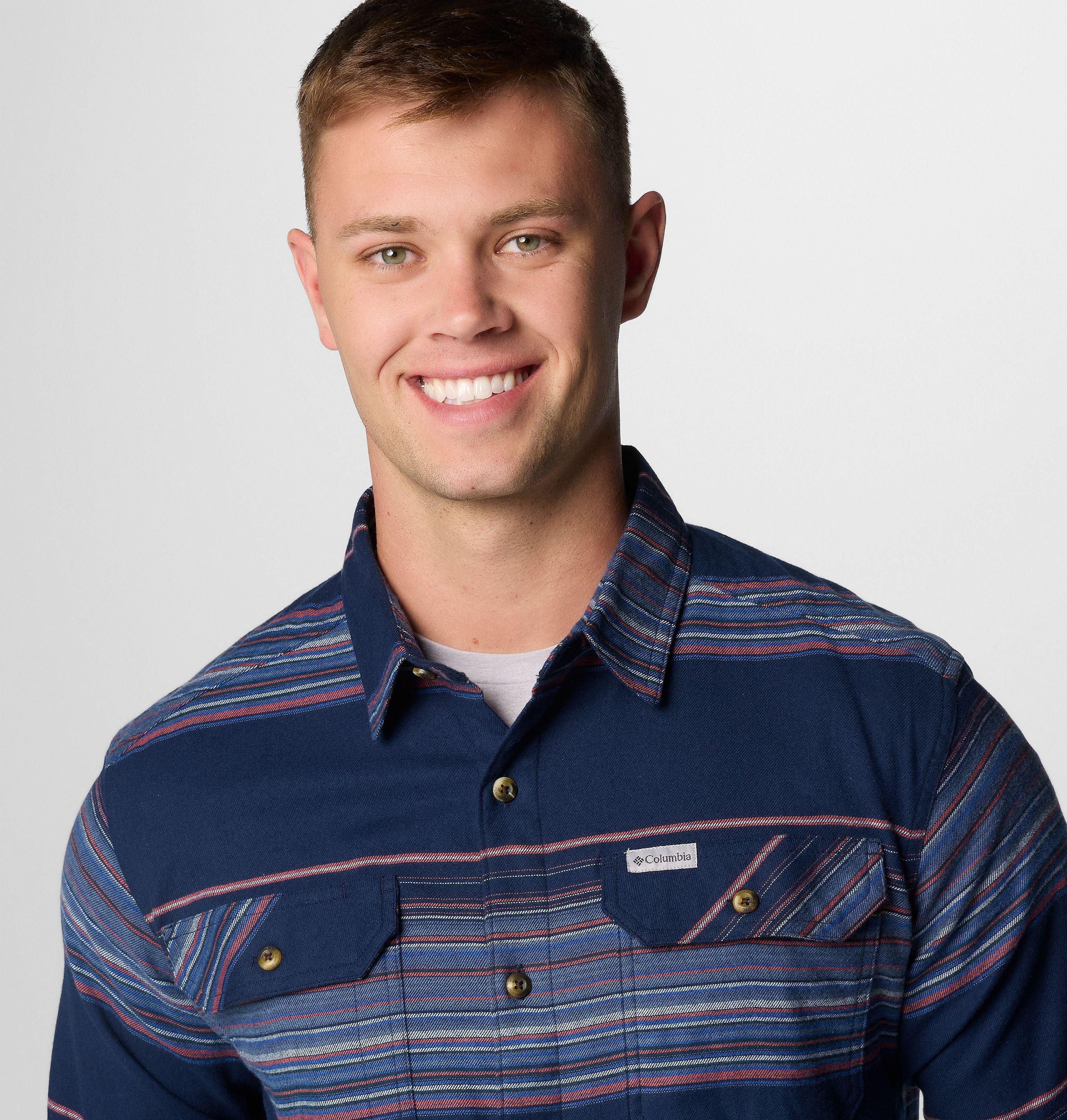 Men's Flare Gun Stretch Flannel Shirt 5