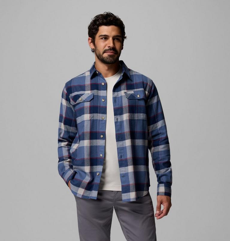 Chemise Flanelle Extensible Flare Gun Homme, Color: Dark Mountain Daytrip, image 5