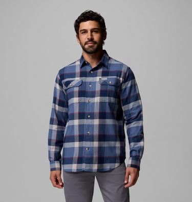 Chemise Flanelle Extensible Flare Gun Homme, Color: Dark Mountain Daytrip, image 1