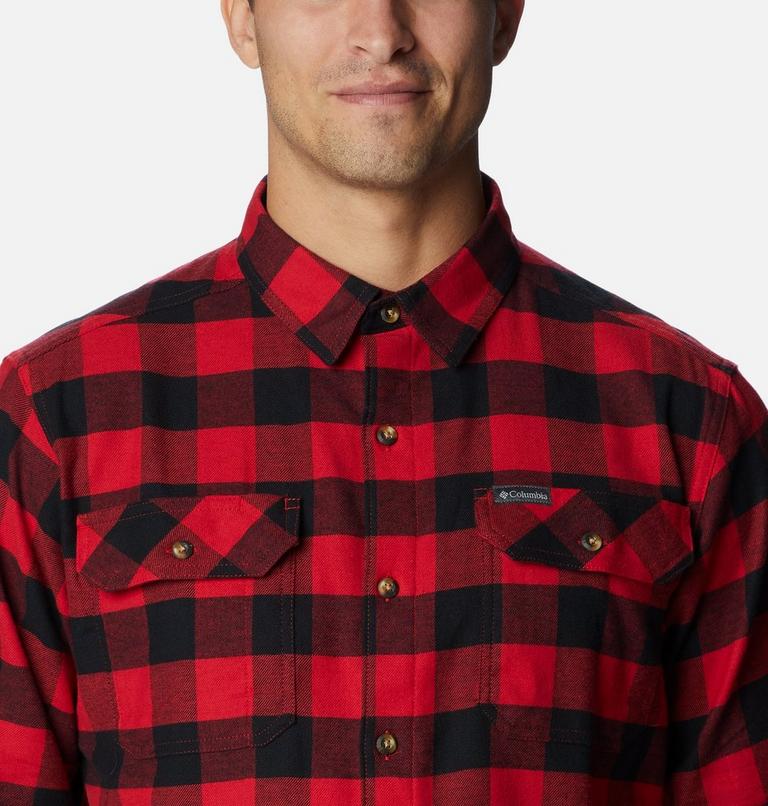 Flare Gun Stretch Flannel | 616 | L, Color: Mountain Red Twill Buffalo Check, image 4