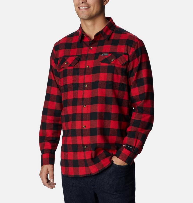Flare Gun Stretch Flannel | 616 | L, Color: Mountain Red Twill Buffalo Check, image 6