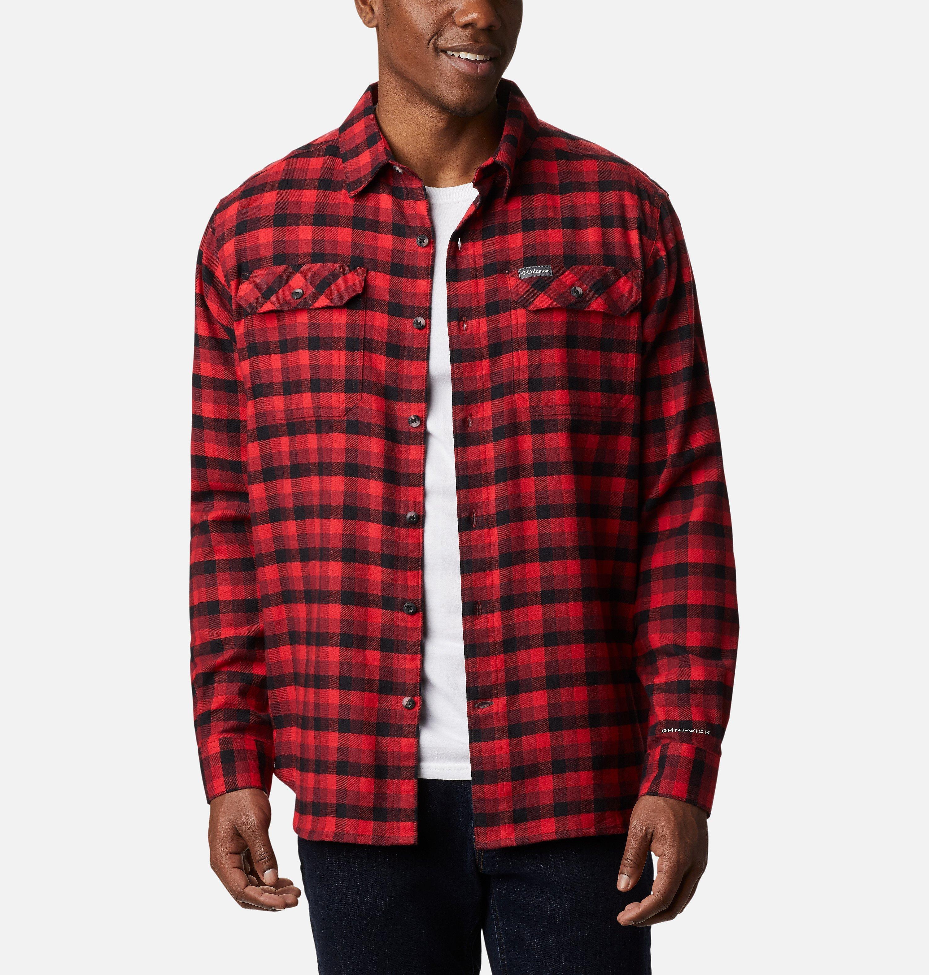 Men's Flare Gun Stretch Flannel Shirt 1