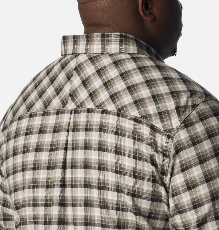 Men's Flare Gun Stretch Flannel Shirt - Extended Size, Color: Columbia Grey Gradient Check, image 5
