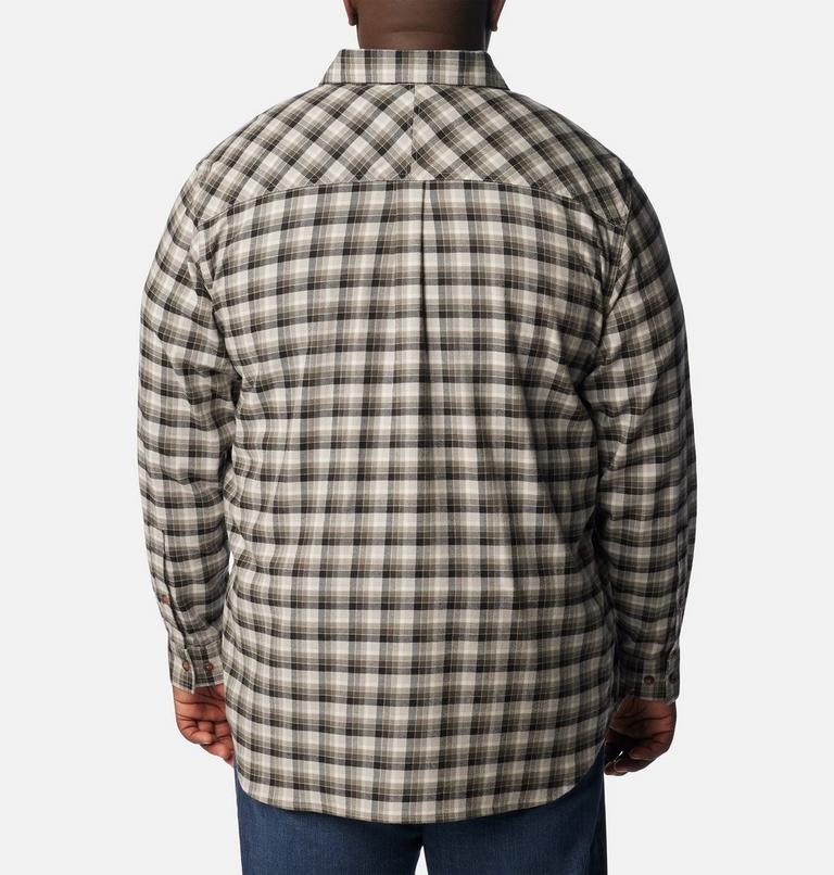 Men's Flare Gun Stretch Flannel Shirt - Extended Size, Color: Columbia Grey Gradient Check, image 2