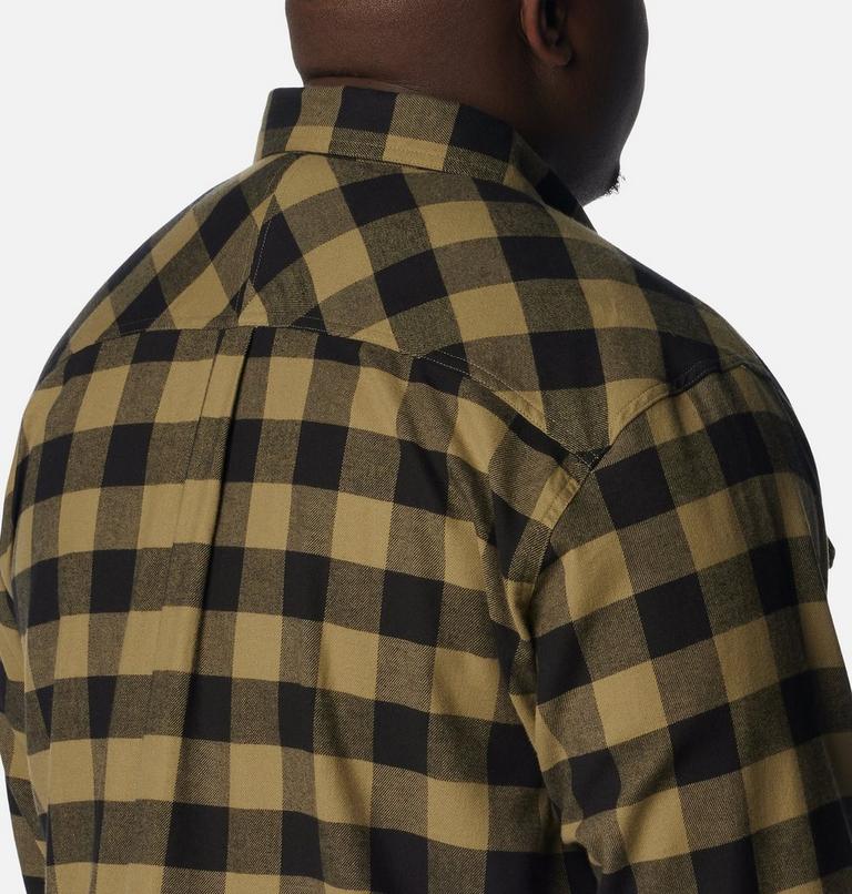 Flare Gun Stretch Flannel | 330 | 1X, Color: Stone Green Buffalo Check, image 5