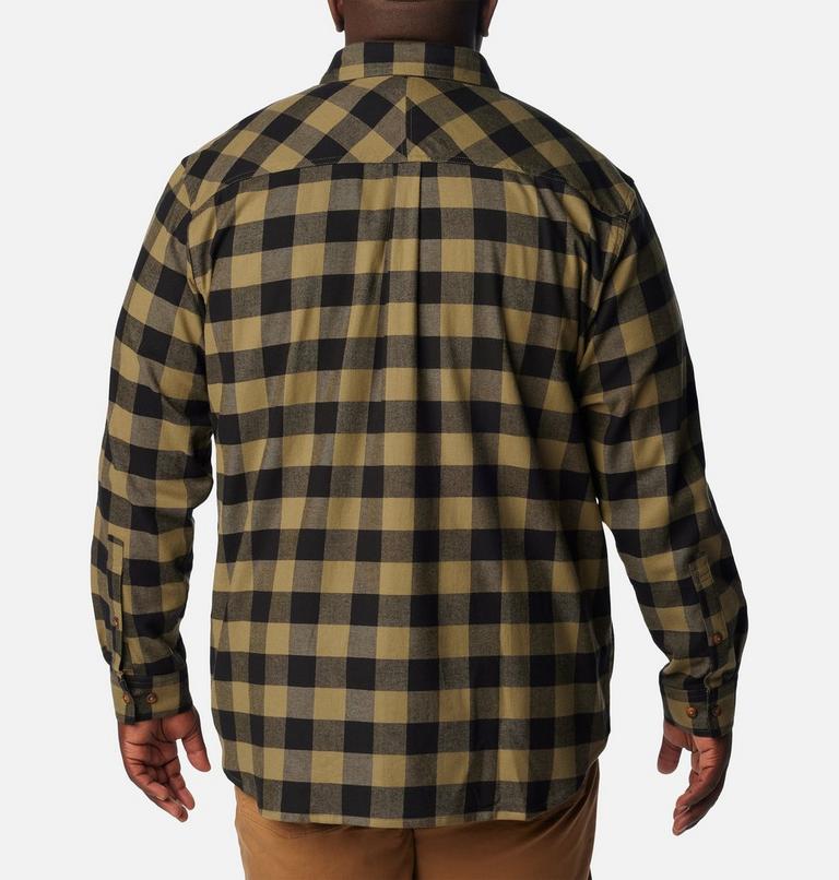 Flare Gun Stretch Flannel | 330 | 1X, Color: Stone Green Buffalo Check, image 2