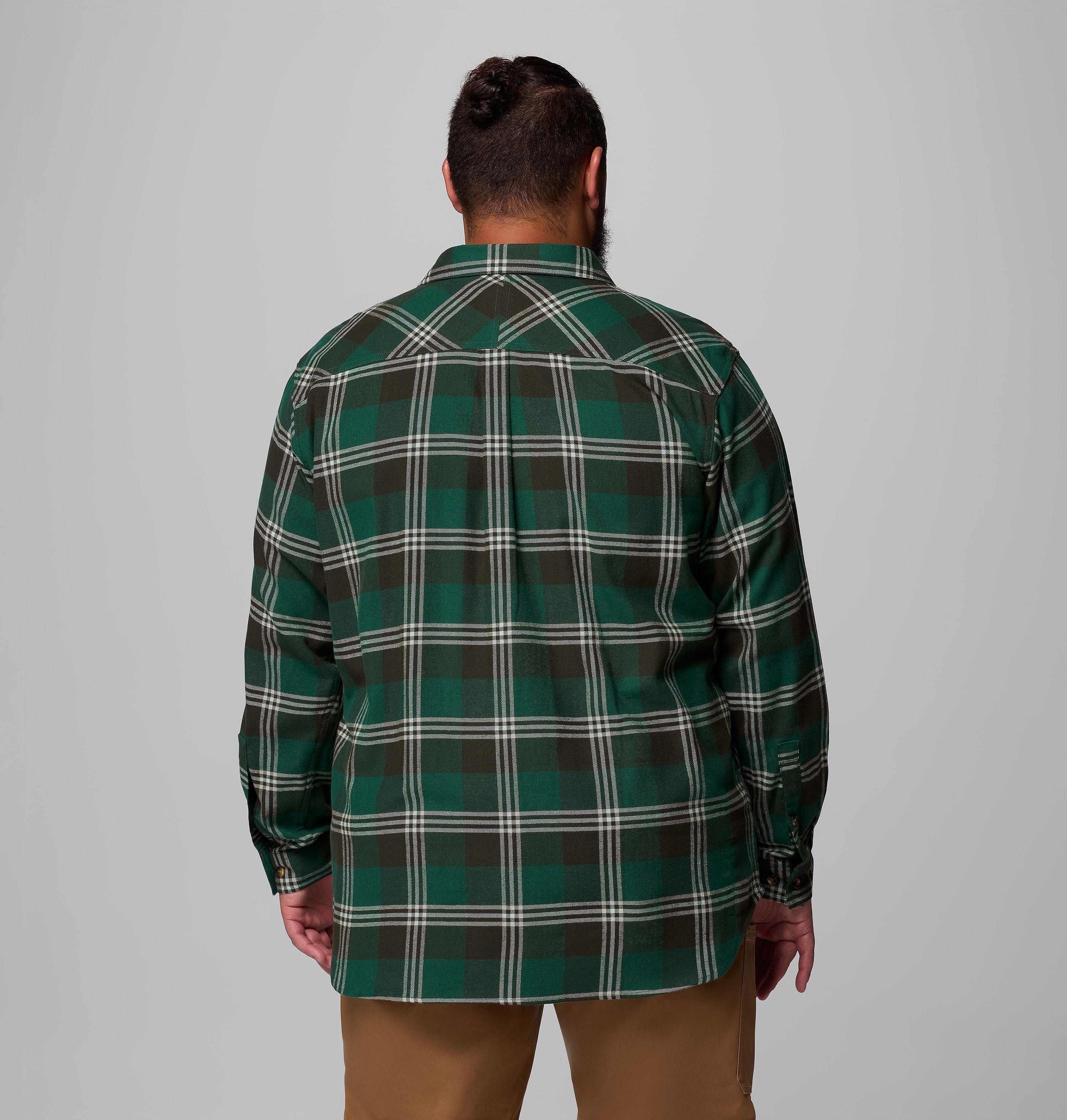 Chemise en flanelle extensible Flare Gun pour homme - Tailles fortes | 375 | 1X 3