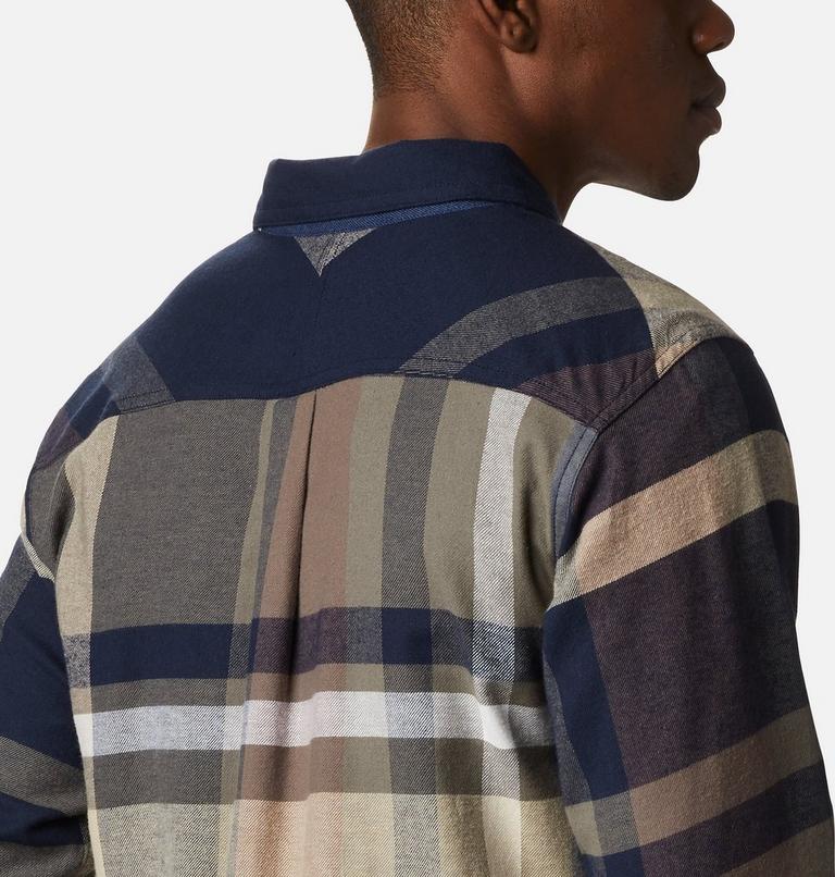 Flare Gun Stretch Flannel - Big, Color: Collegiate Navy Big Check Plaid, image 5