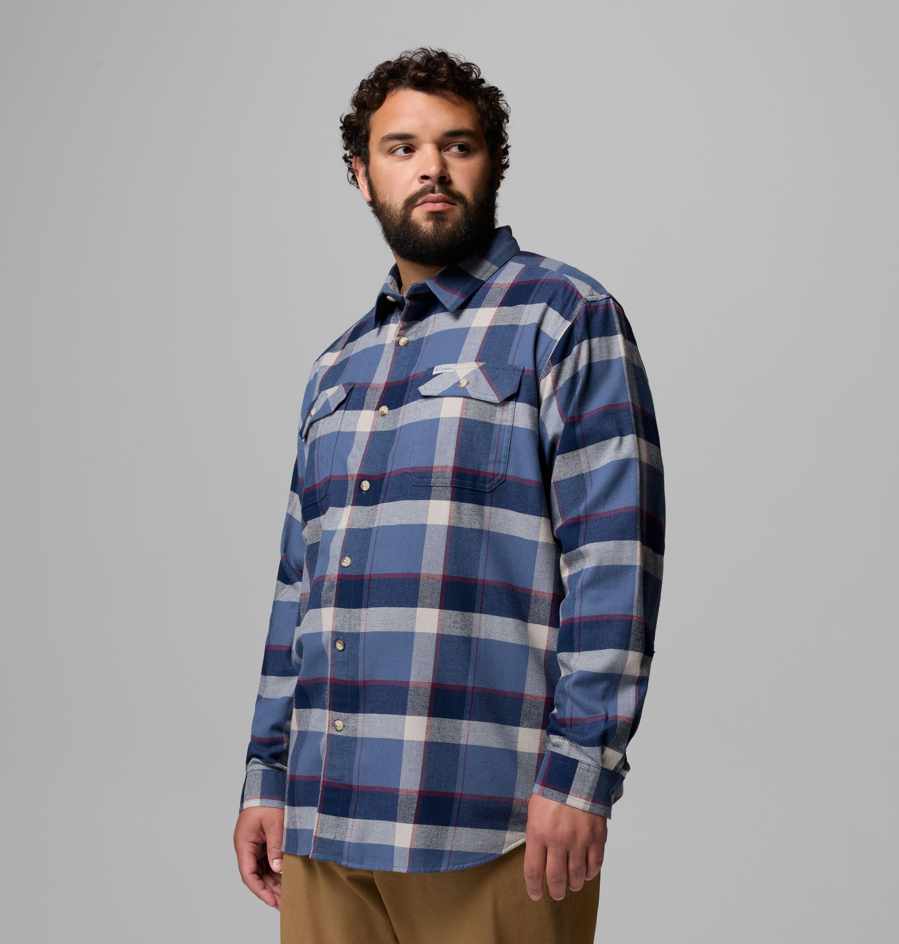 Chemise en flanelle extensible Flare Gun pour homme - Tailles fortes | 479 | 4X 4