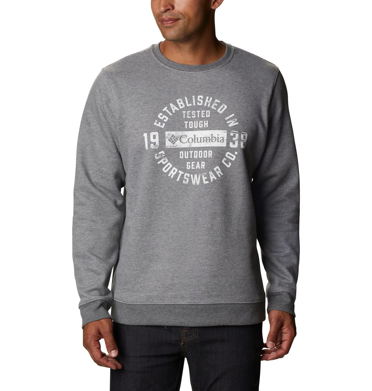 Men's Hart Mountain™ Graphic Crew Sweatshirt 1