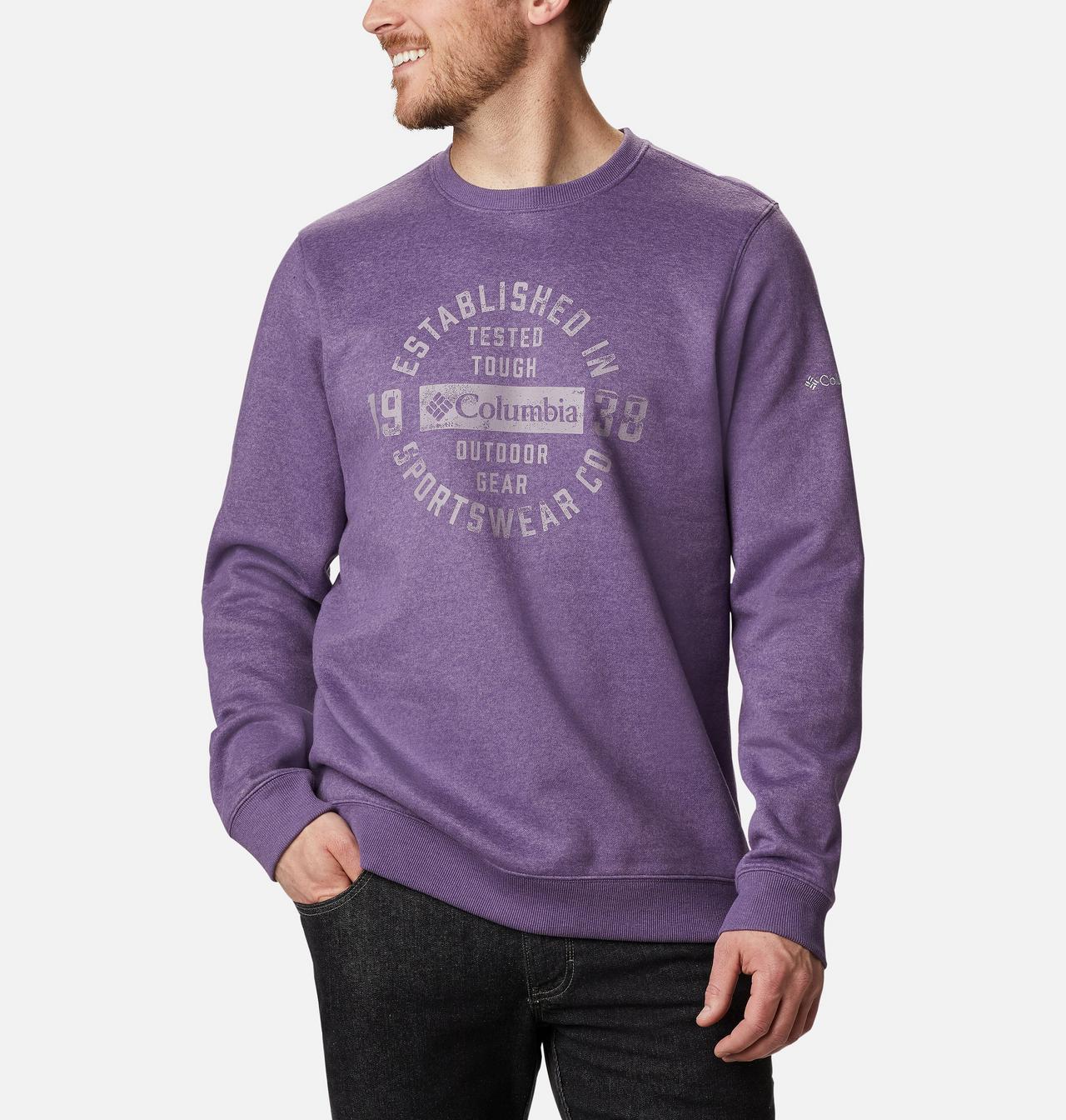 Men's Hart Mountain™ Graphic Crew Sweatshirt 1