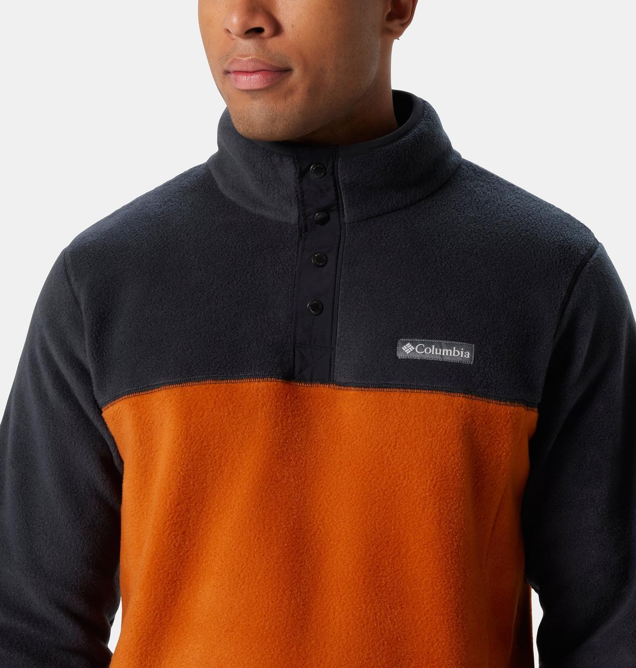 Men's Steens Mountain™ Half Snap Fleece Pullover - Tall 4
