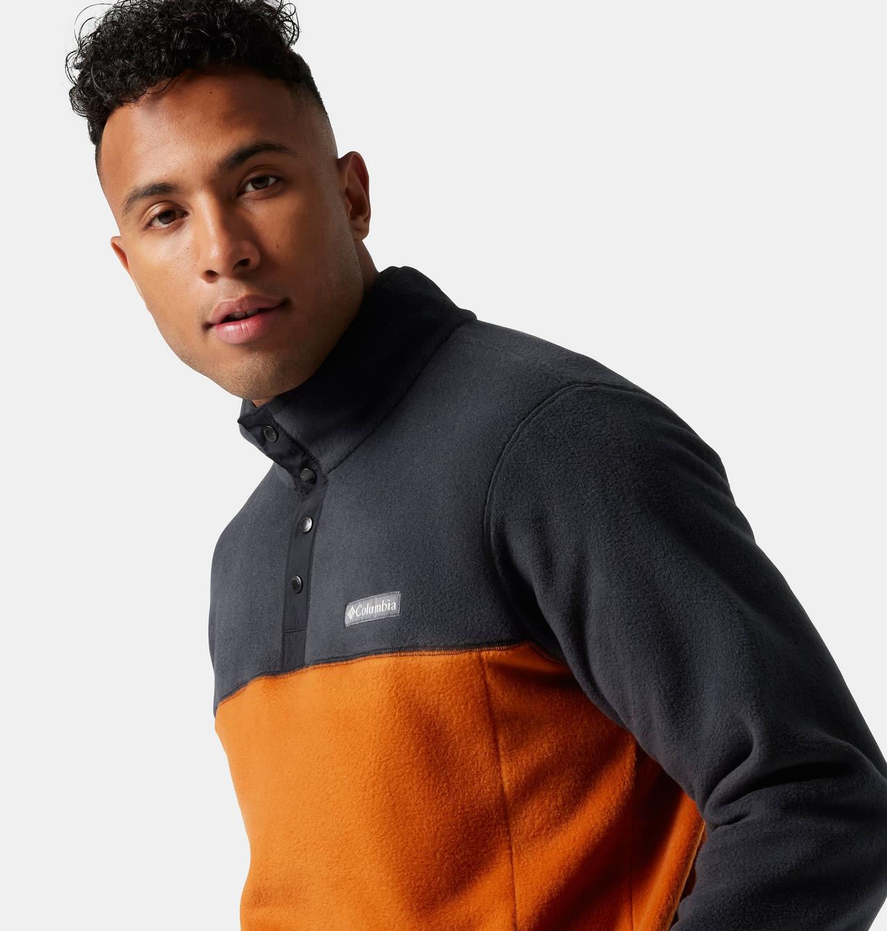 Men's Steens Mountain™ Half Snap Fleece Pullover - Tall 5