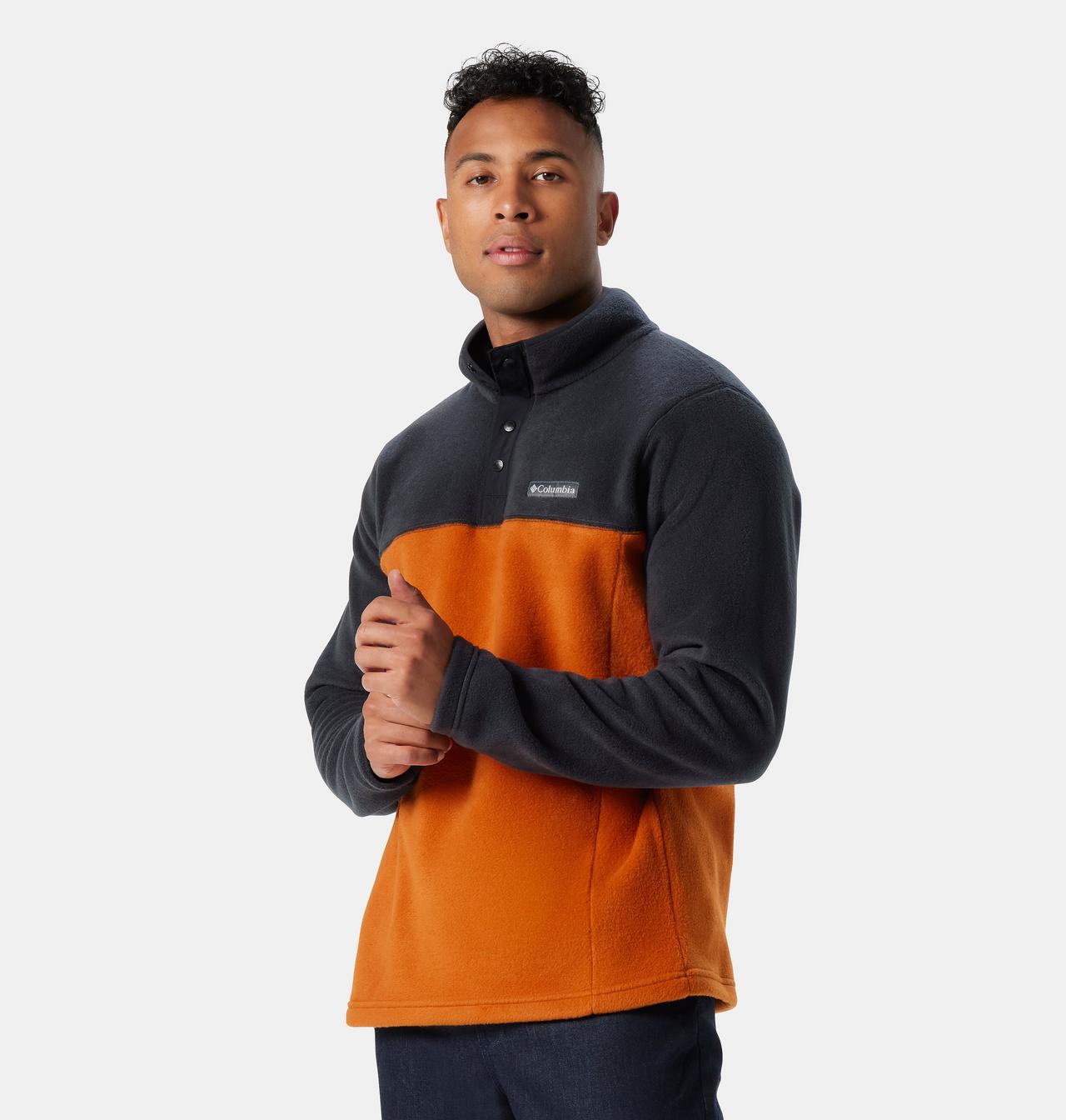 Men's Steens Mountain™ Half Snap Fleece Pullover - Tall 1