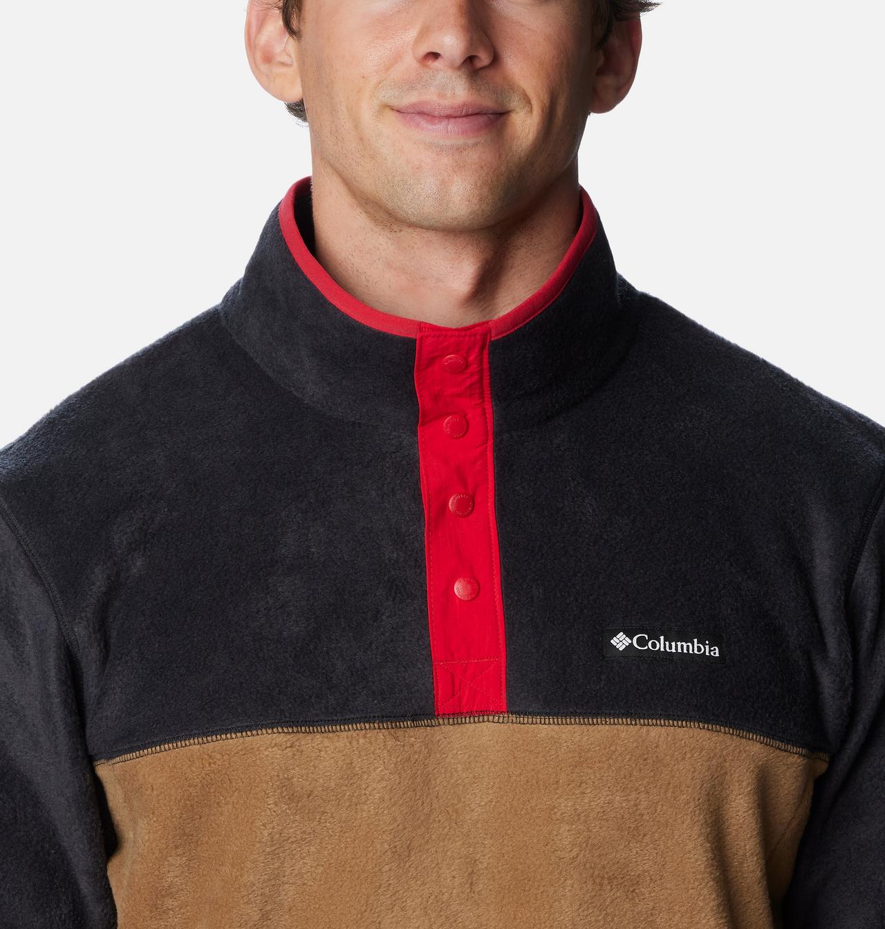Men's Steens Mountain™ Half Snap Fleece Pullover - Tall 4