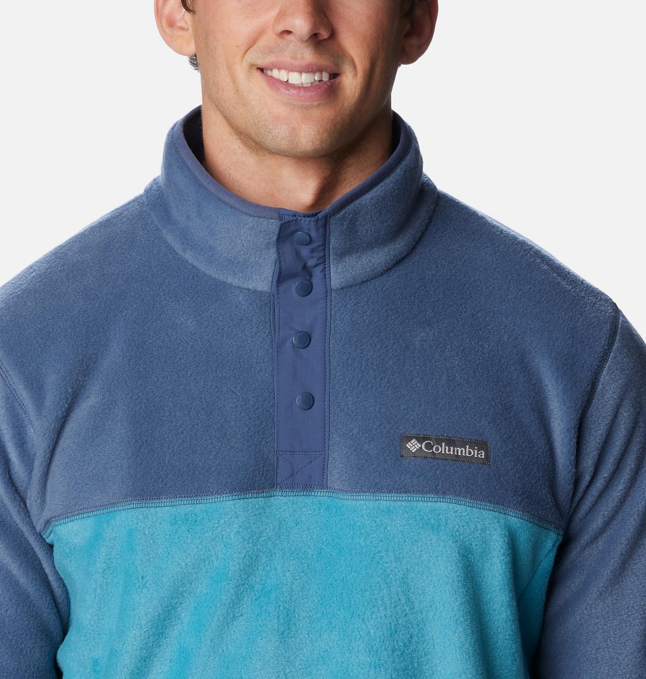 Men's Steens Mountain™ Half Snap Fleece Pullover - Tall 4