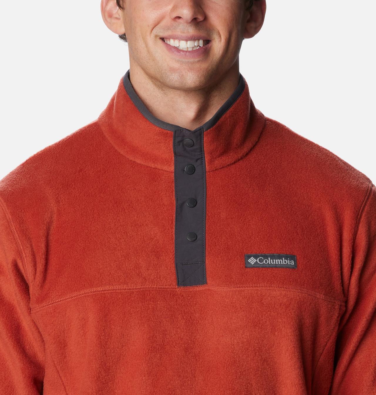 Men's Steens Mountain™ Half Snap Fleece Pullover - Tall 4