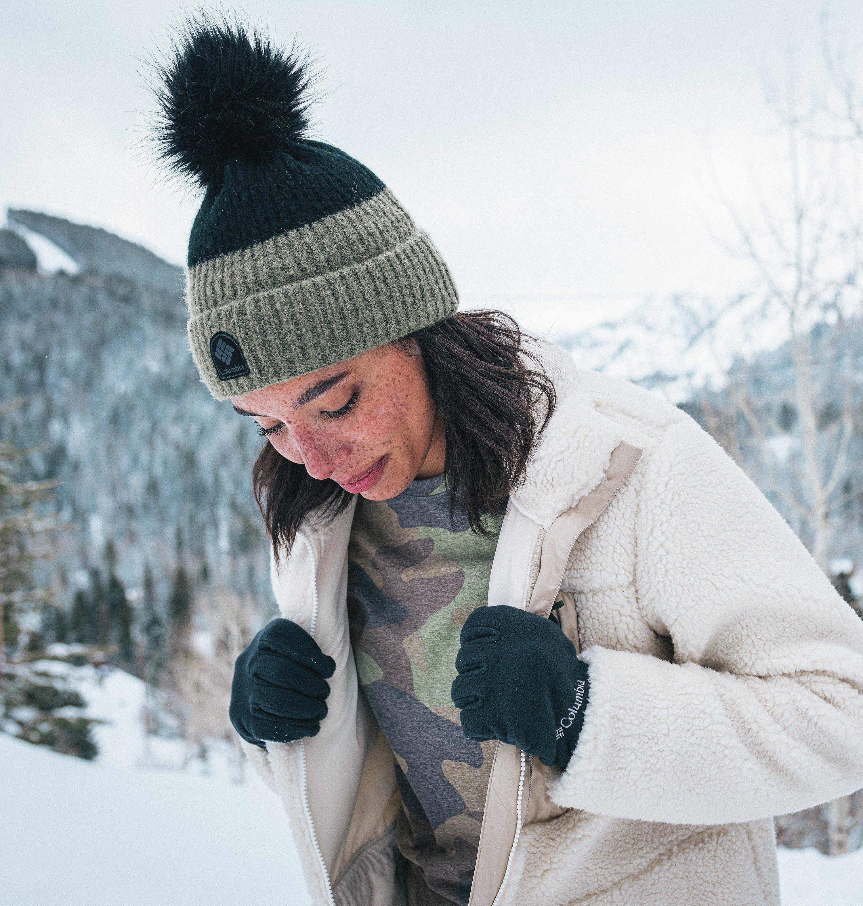 Winter Blur Pom Pom Beanie 4