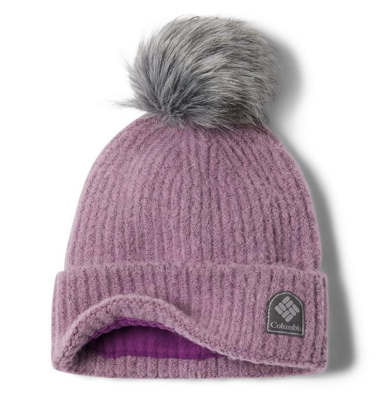 Winter Blur Pom Pom Beanie | 549 | O/S, Color: Winter Mauve, image 2