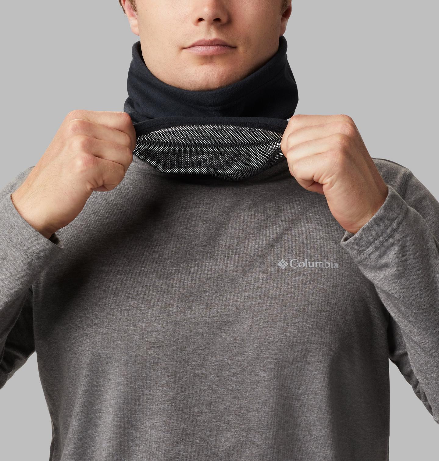 Аксессуары Columbia Trail Shaker Omni-Heat Fleece Gaiter, цвет: Чёрный — фото 4