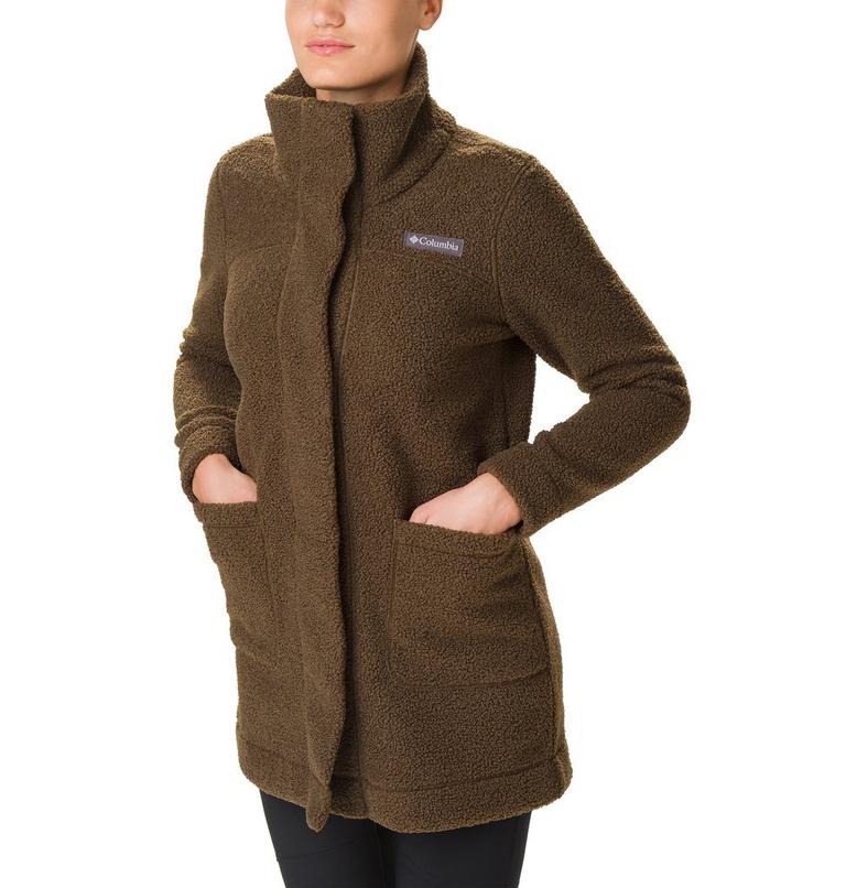 Panorama Long Jacket | 319 | M, Color: Olive Green, image 3