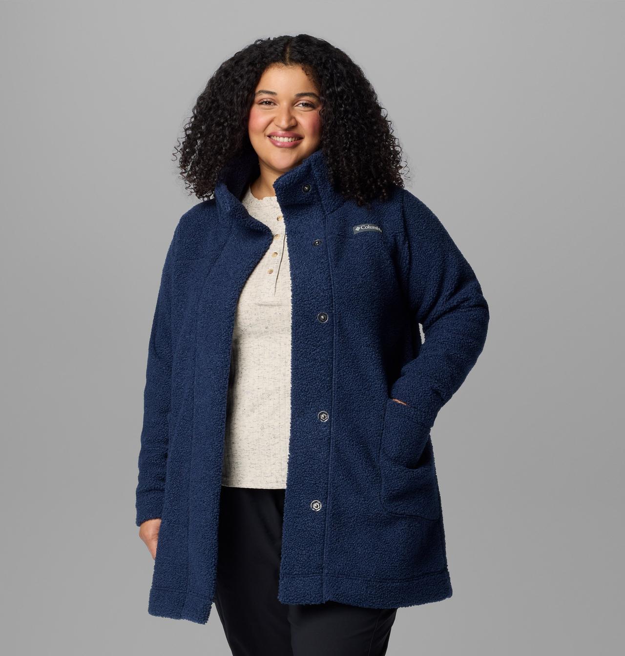 Women's Panorama™ Long Jacket - Plus Size | 464 | 3X 6