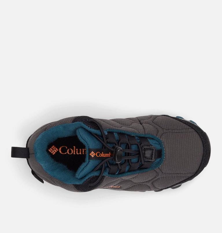 Kids' Firecamp Mid 2 Waterproof Shoe - 2023 COLLECTION, Color: Dark Grey, Black, image 4