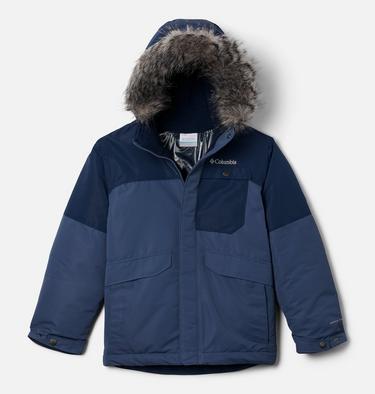 Boys' Nordic Strider Jacket, Color: Dark Mountain, Collegiate Navy, image 1