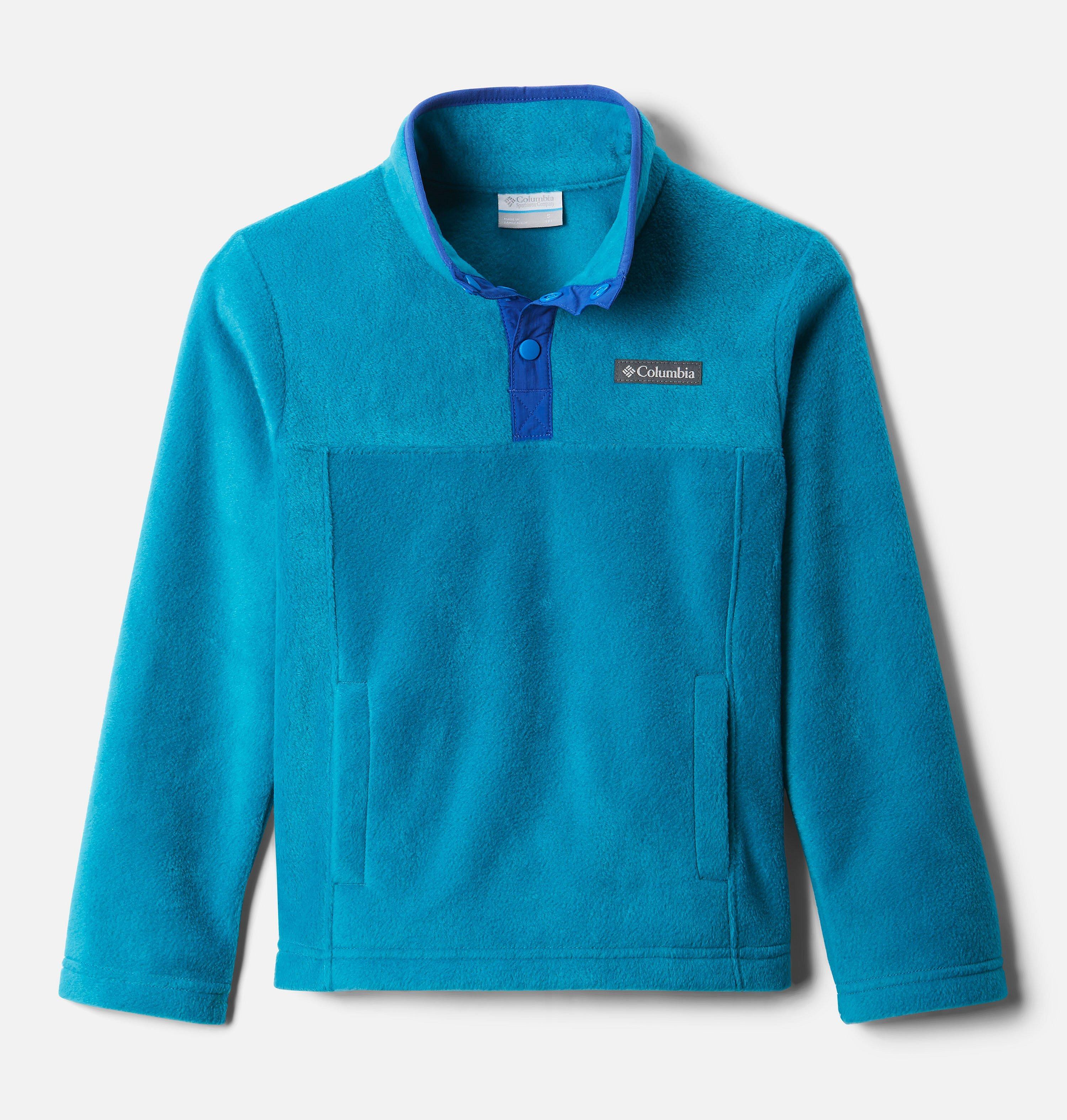Kids' Steens Mountain Quarter Snap Fleece Pullover 1
