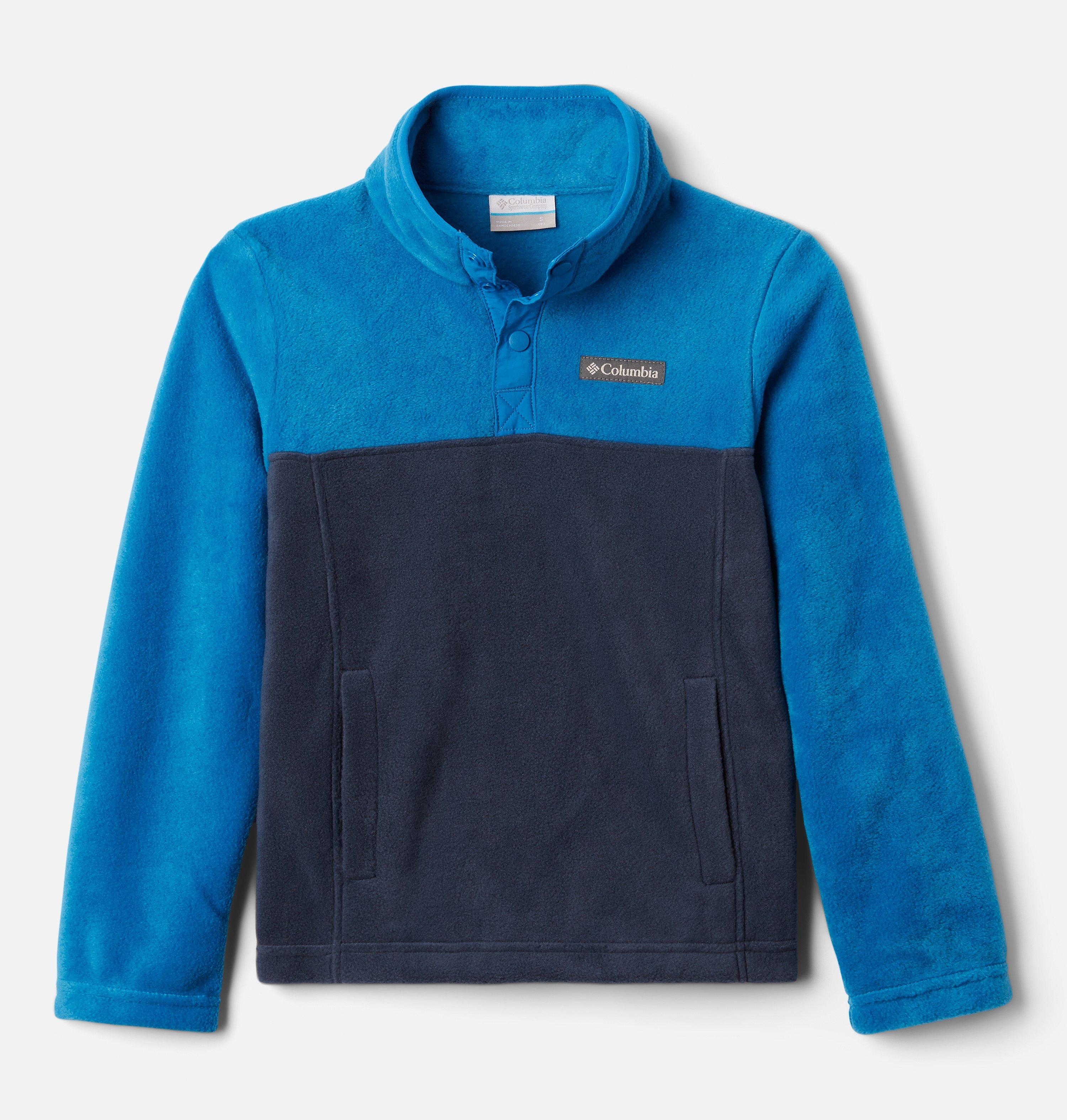 Kids' Steens Mountain Quarter Snap Fleece Pullover 1