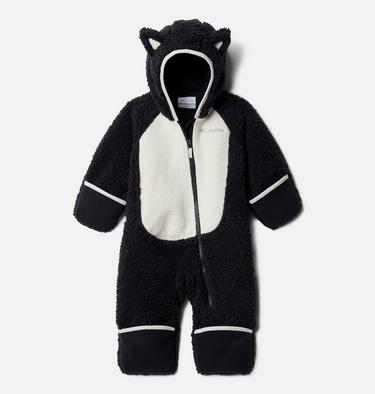 Mono polar sherpa Foxy Baby para bebé, Color: Black, Chalk, image 3