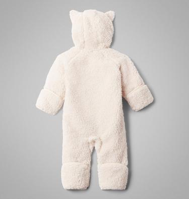 Infant Foxy Baby Sherpa Bunting, Color: Chalk, image 12