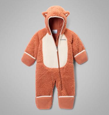 Combinaison En Polaire Foxy Baby B&eacute;b&eacute;, Color: Teak Brown, Chalk, image 3