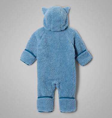 Infant Foxy Baby Sherpa Bunting, Color: Rainy Day, Phoenix Blue, image 8