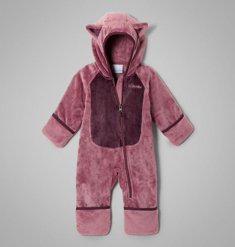 Infant Foxy Baby Sherpa Bunting, Color: Antique Mauve, Moonvista, image 3