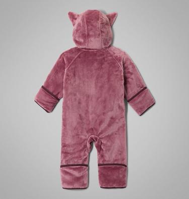 Infant Foxy Baby Sherpa Bunting, Color: Antique Mauve, Moonvista, image 4