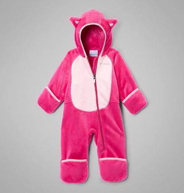 Combinaison En Polaire Foxy Baby B&eacute;b&eacute;, Color: Guava Pink, Satin Pink, image 3