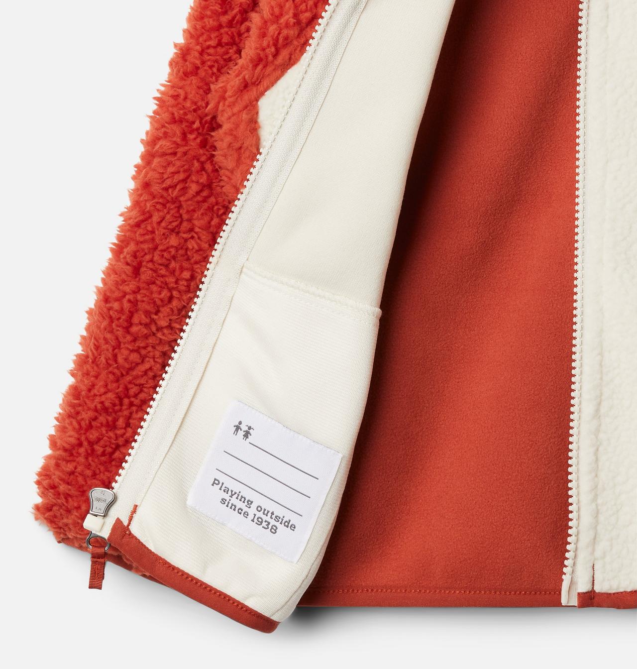 Chandail en laine polaire à fermeture éclair en Sherpa Foxy Baby™ pour tout-petit 3