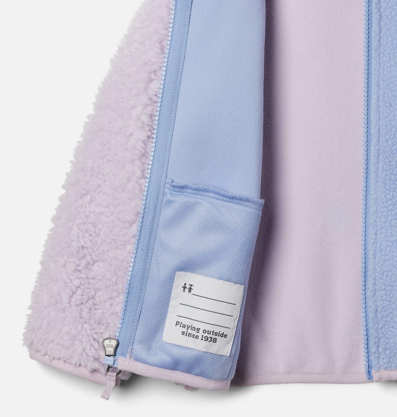 Chandail en laine polaire à fermeture éclair en Sherpa Foxy Baby™ pour tout-petit 3