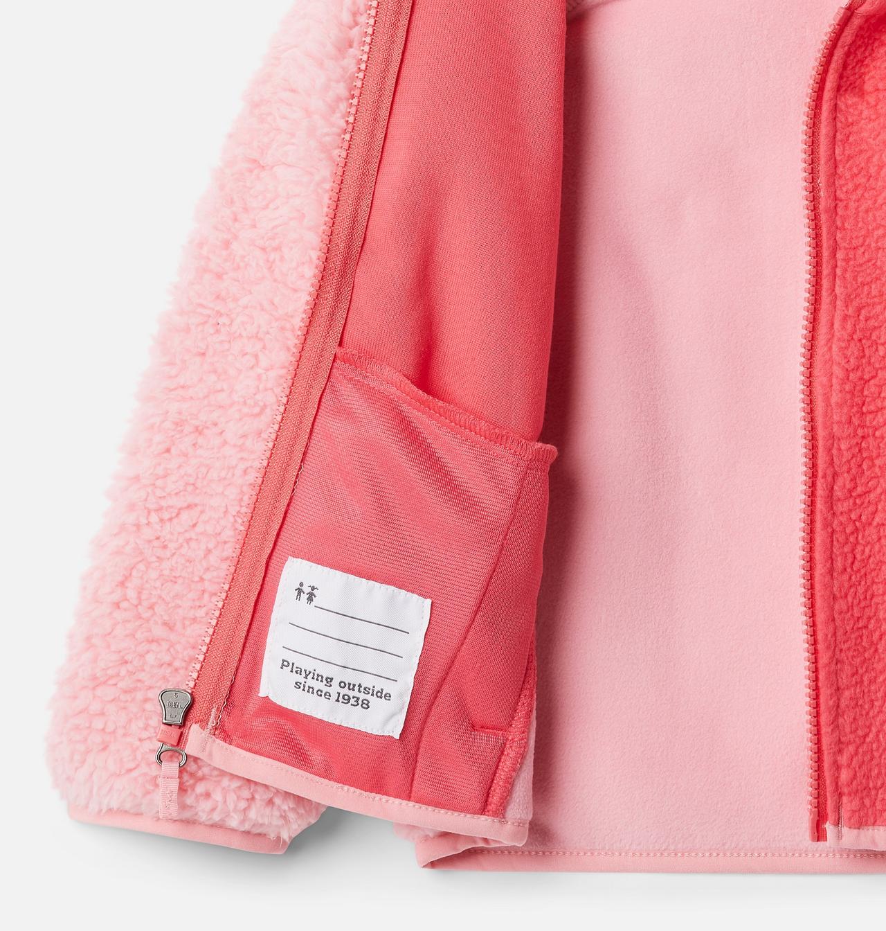 Chandail en laine polaire à fermeture éclair en Sherpa Foxy Baby™ pour tout-petit 3