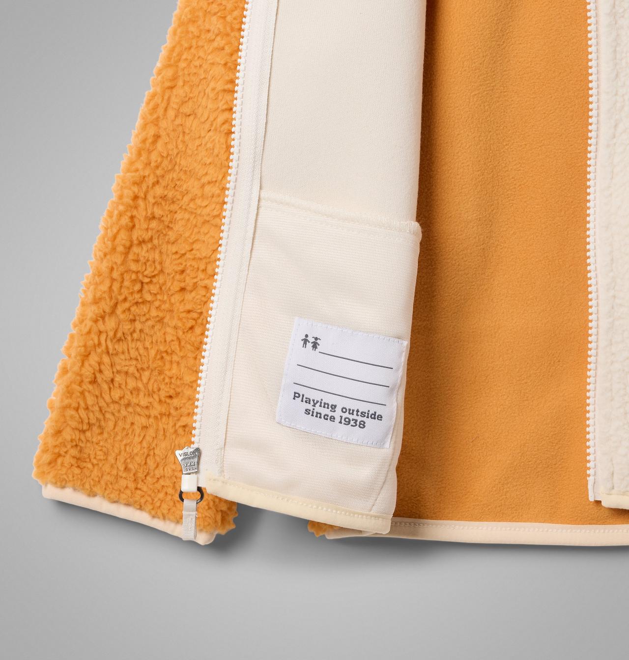 Chandail en laine polaire à fermeture éclair en Sherpa Foxy Baby™ pour tout-petit 3