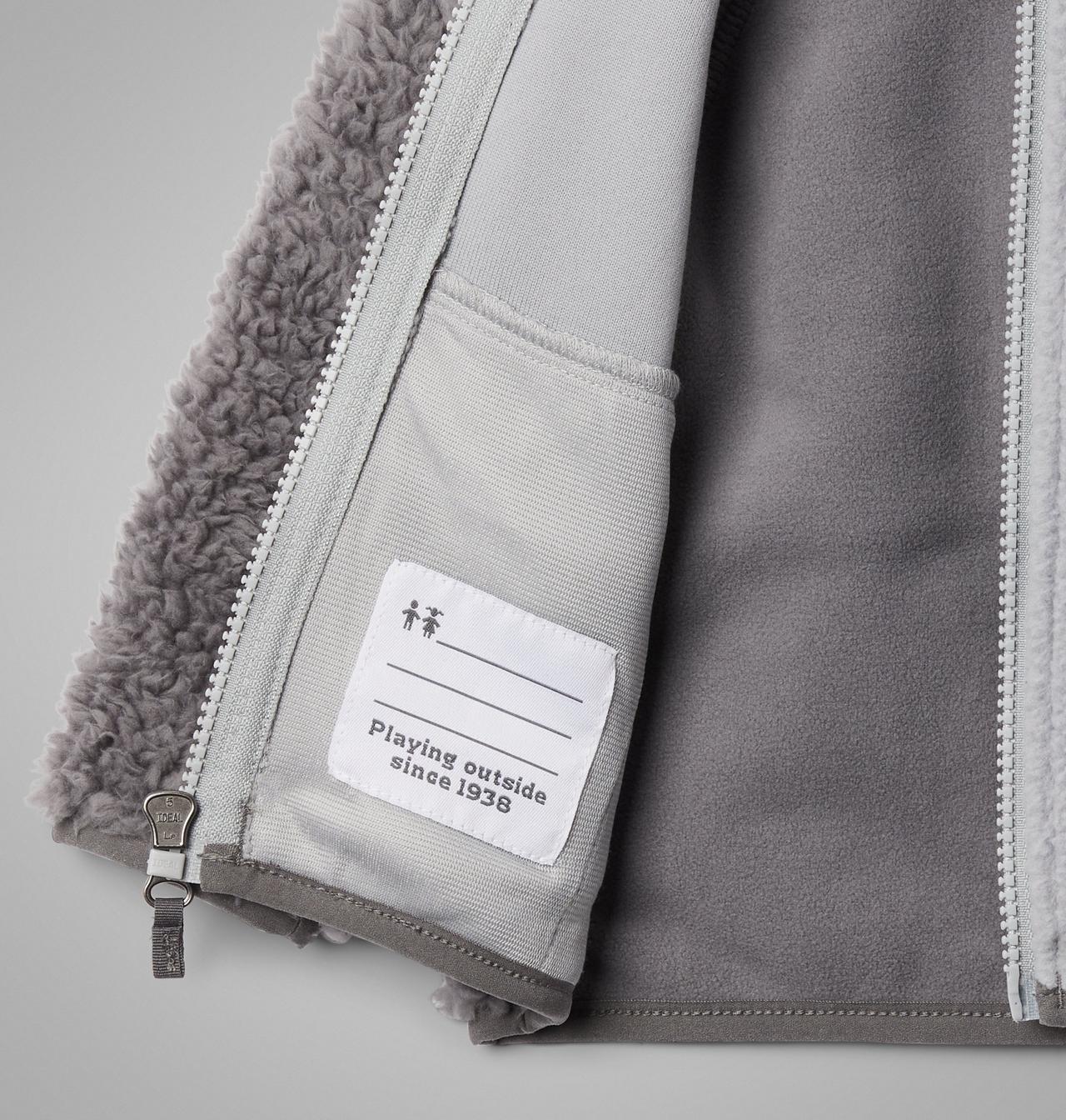 Chandail en laine polaire à fermeture éclair en Sherpa Foxy Baby™ pour tout-petit 3
