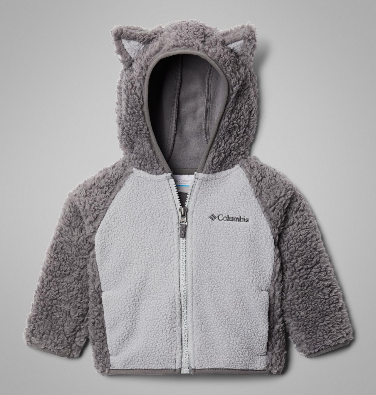Chandail en laine polaire à fermeture éclair en Sherpa Foxy Baby™ pour tout-petit 1
